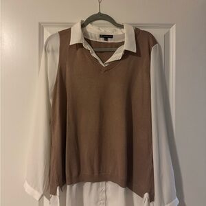 Adrianna Papell Blouse Shirt Top